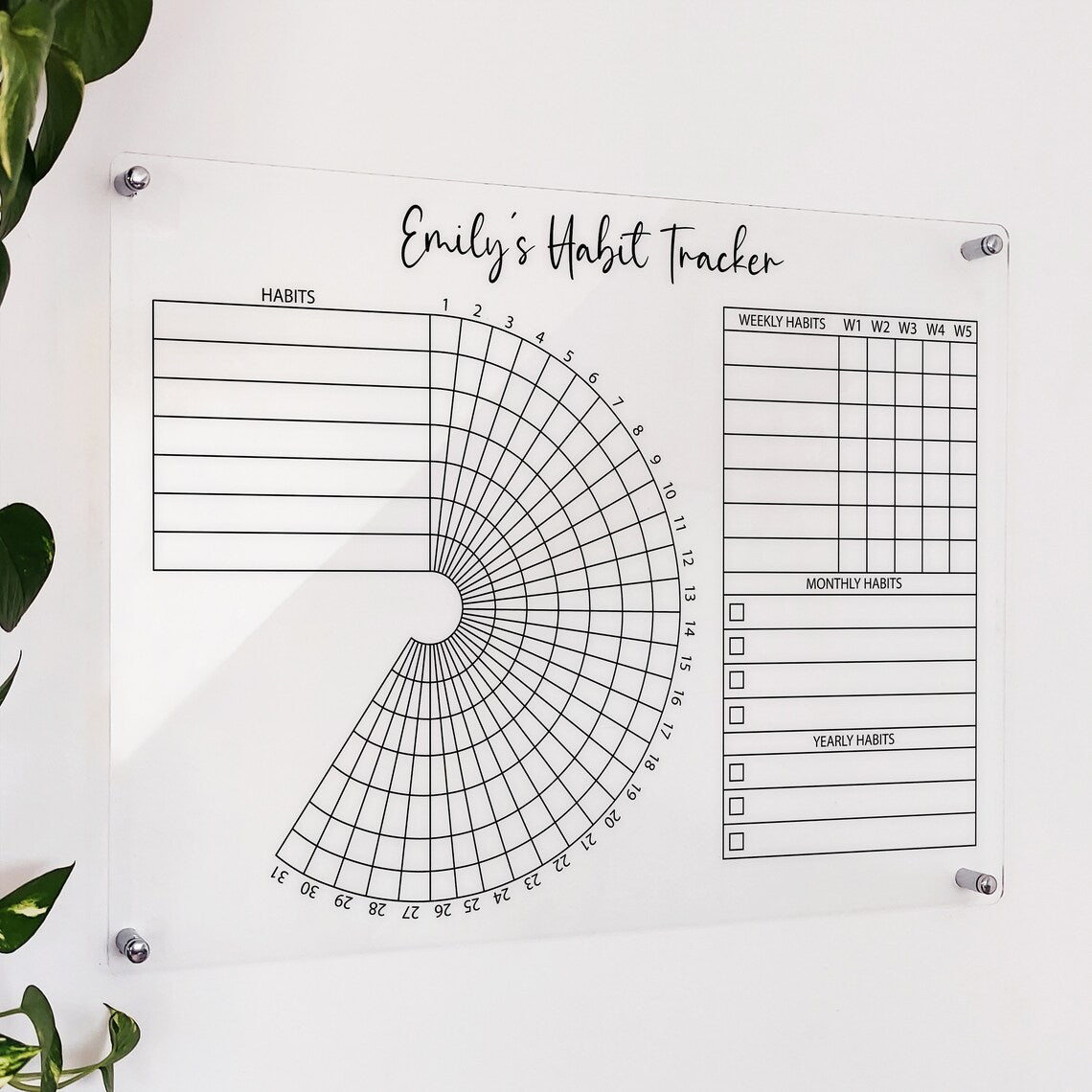 Habit & Goal Trackers