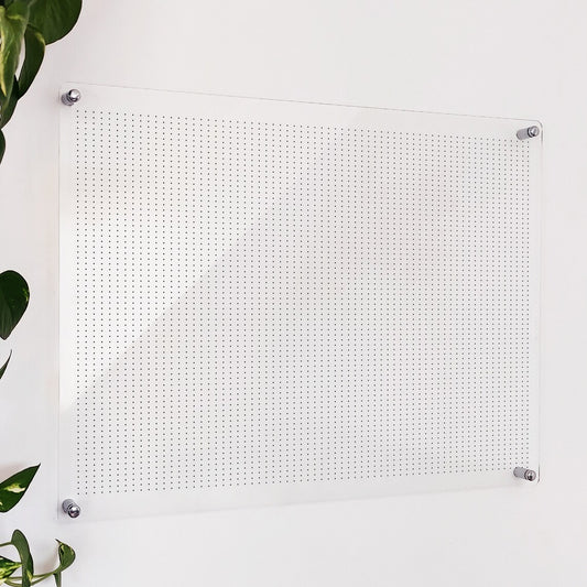 Personalized Acrylic Wall Calendar: Dry Erase Dot Planner
