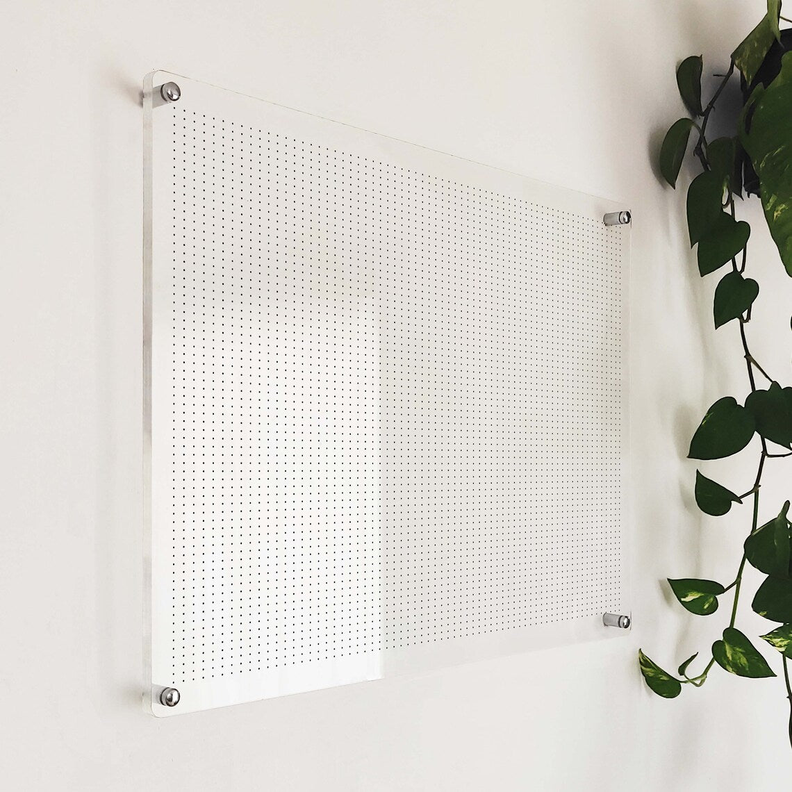 Personalized Acrylic Wall Calendar: Dry Erase Dot Planner