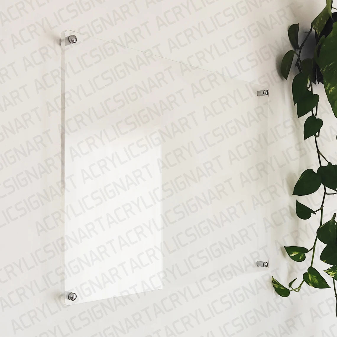 Clear Acrylic Dry Erase Board: Wall Calendar, ToDo List
