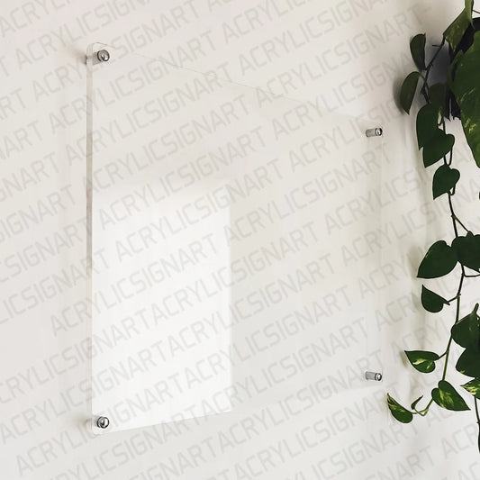 Clear Acrylic Dry Erase Board: Wall Calendar, ToDo List
